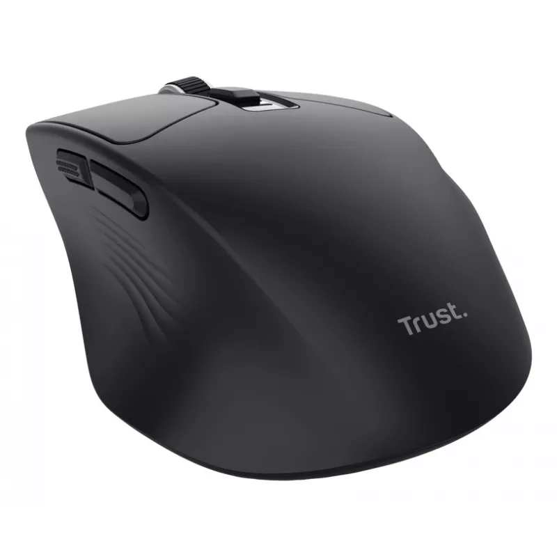 TRUST Niven rechtshändige kabellose Büromaus, RF + Bluetooth, 3200 DPI