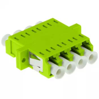 ACT Glasfaser LC Duplex Adapter Multimode OM5 Flansch