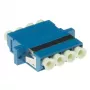 ACT Glasfaser LC-LC Quad-Adapter Singlemode OS2