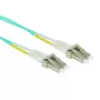 ACT 2,5 m LSZH Multimode 50/125 OM3 Glasfaser-Patchkabel Duplex mit LC-Steckern