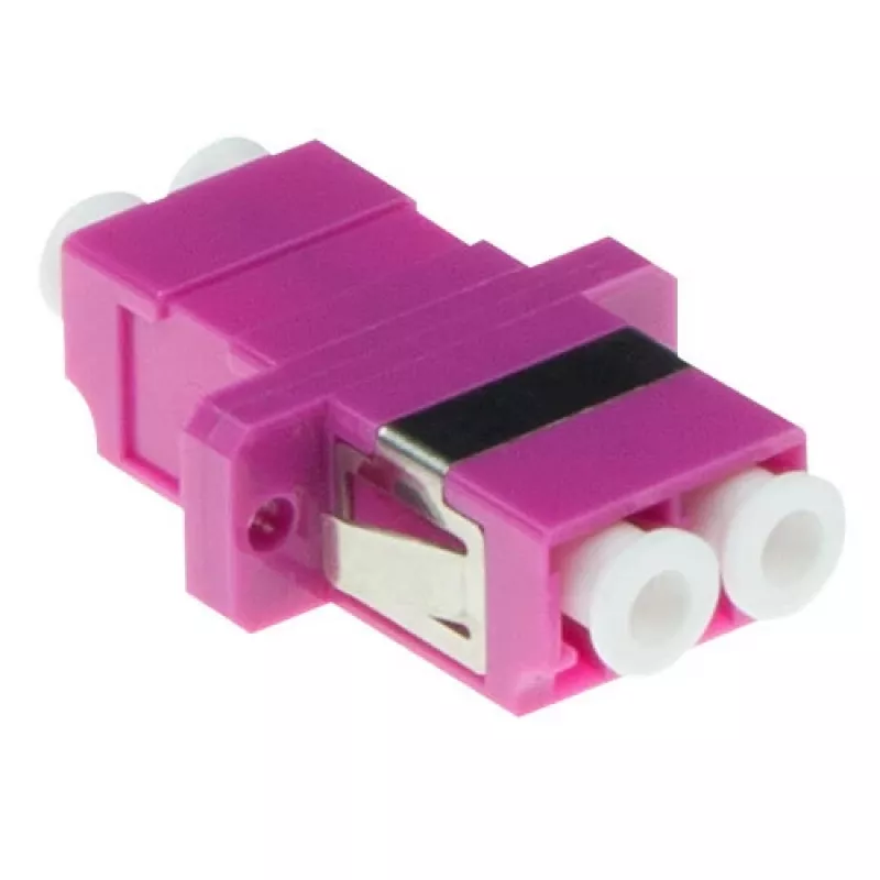 ACT Glasfaser LC-LC Duplex-Adapter Multimode OM4