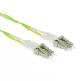 ACT 1,5 m LSZH Multimode 50/125 OM5 Glasfaser-Patchkabel Duplex mit LC-Steckern