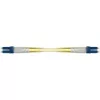 ACT 0,5-Meter Singlemode 9/125 OS2 Duplex gepanzertes Glasfaser-Patchkabel mit LC-Steckern