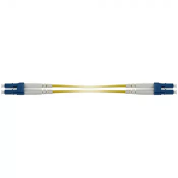 ACT 1 Meter Singlemode 9/125 OS2 Duplex gepanzertes Glasfaser-Patchkabel mit LC-Steckern