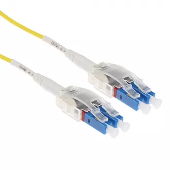 ACT 0,5 Meter Singlemode 9/125 OS2 Polarity Twist Glasfaserkabel mit LC-Steckverbindern