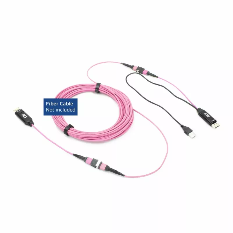 ACT DisplayPort-zu-MTP/MPO-Adapter-Set zur Erweiterung einer DisplayPort-Verbindung bis 8K@60Hz