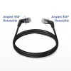 ACT Netzwerkkabel DD1952 Cat6 U/FTP (STP) 0,25 m Schwarz RJ-45 auf RJ-45