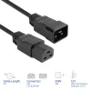 Powercord ACT C20–C21 IEC60320 schwarz 3 m, 16 A, 250 V