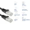 ACT FB8100 Netzwerkkabel Schwarz 0,5 m Cat8 U/FTP (STP)