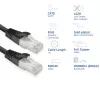 ACT Cat8 U/FTP (STP) Netzwerkkabel FB8101 — 1 m, RJ-45 auf RJ-45, Schwarz