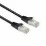 Netzwerkkabel ACT FB8102 Cat8 U/FTP (STP) schwarz 2 m mit RJ-45-Steckern