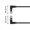 ACT Netzwerkkabel DD7900 Cat6a U/UTP Patchkabel 0,5 m RJ-45 schwarz