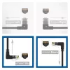 Netzwerk-Patchkabel ACT Cat6a U/UTP DD7902, RJ‑45 zu RJ‑45, 2 m, schwarz