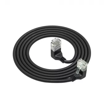Netzwerkkabel ACT Cat6a U/UTP (UTP) DD7903 – RJ-45 auf RJ-45, 3 m, Schwarz