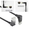 ACT Netzwerkkabel DD7930 Cat6a U/UTP Patchkabel 0,15 m RJ-45 schwarz