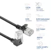Netzwerk-Patchkabel ACT DA4905 Cat6a U/FTP (STP) RJ-45 zu RJ-45 Schwarz 5 m