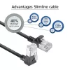 Netzwerk-Patchkabel ACT DA4905 Cat6a U/FTP (STP) RJ-45 zu RJ-45 Schwarz 5 m