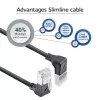 ACT Cat6a U/FTP (STP) Netzwerkkabel DA7902 — 2 m, RJ‑45 auf RJ‑45, schwarz