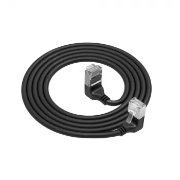 ACT-Netzwerkkabel Cat6a U/FTP (STP) RJ-45–RJ-45 1,5 m Schwarz DA7951