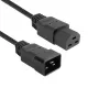 ACT Stromkabel C20–C21 IEC60320 schwarz 1,5 m, 16 A, 250 V