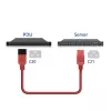 ACT-Netzkabel C20–C21 IEC60320 rot 2 m, 16 A 250 V