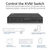 KVM-Switch ACT 2-Port USB-C/HDMI 4K@60Hz AC7922 mit USB-Tastatur/Maus, HDMI-Video, 100W PD