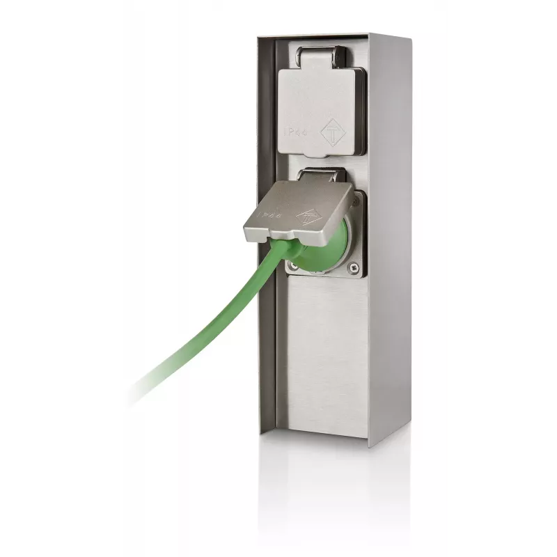 Außensteckdose Philips myGarden 171084716 Edelstahl IP44 50–60 Hz