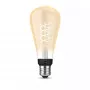 Intelligente Glühbirne Philips 1er-Pack ST72 E27 Filament Edison Bluetooth Zigbee
