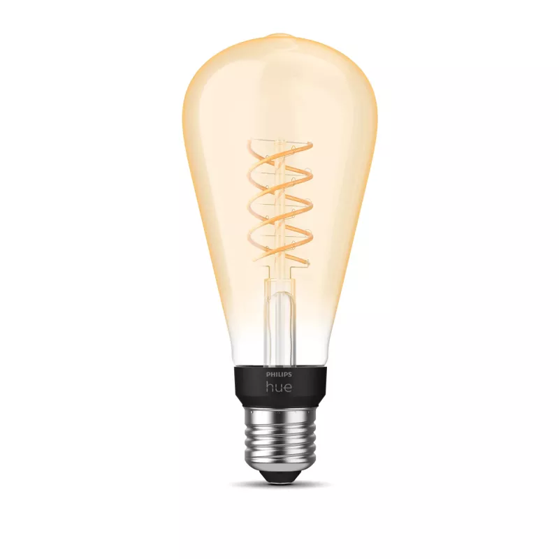 Intelligente Glühbirne Philips 1er-Pack ST72 E27 Filament Edison Bluetooth Zigbee