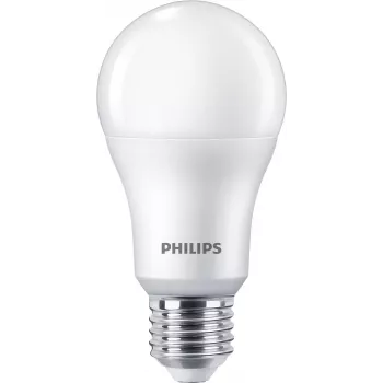 Philips Birne 100W A65 E27 x3, 13 W, 100 W, E27, 1521 lm, 15000 h, Warmweiß