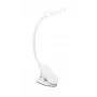 Philips Functional Forys Clip Desk Light, White, Plastic, Bedroom, Living room, Office, Contemporary, IP20, III