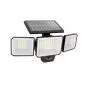 Sicherheitsbeleuchtung Philips Securit 8,7 W LED Solar 5000 K, 4 V Batterie, schwarzes Kunststoffgehäuse