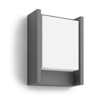 Außenwandleuchte Signify Philips Arbour 3,8 W LED anthrazit, 220–240 V, 1-flammig