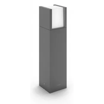 Sockel-/Wegeleuchte für den Außenbereich Philips Arbour 3,8 W LED Anthrazit, 220–240 V, Metallgehäuse