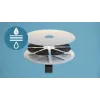 Automatischer Haustier-Trinkbrunnen Philips 3000 Series PAW3210/02, 2,2 L, USB/AC, Schwarz, Kunststoff