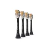 Philips Premium All-in-One HX9094/88 4er-Pack Bürstenköpfe Schwarz