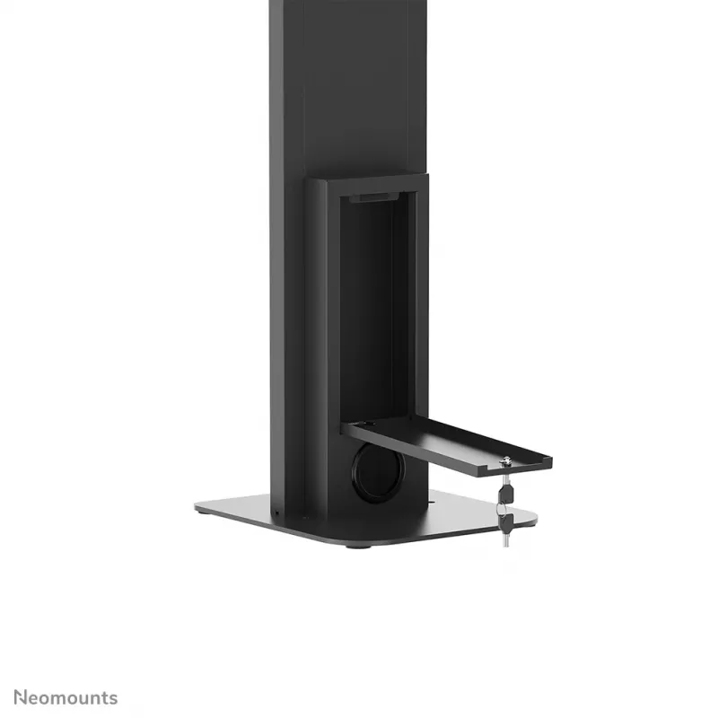Tablet-Bodenständer Neomounts FL15-628BL1 — universell, abschließbar, max. Belastung 3 kg, Schwarz