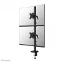 Neomounts DS60-600BL2V Dual-Monitorarm 10-32 Zoll, Klemme/Tischdurchführung, 9 kg, 25.4 cm (10 Zoll), 81.3 cm (32 Zoll), 100 x 100 mm, Schwarz