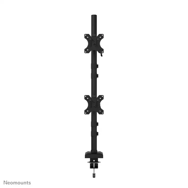 Neomounts DS60-600BL2V Dual-Monitorarm 10-32 Zoll, Klemme/Tischdurchführung, 9 kg, 25.4 cm (10 Zoll), 81.3 cm (32 Zoll), 100 x 100 mm, Schwarz