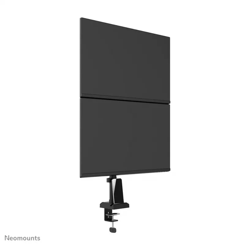 Neomounts DS60-600BL2V Dual-Monitorarm 10-32 Zoll, Klemme/Tischdurchführung, 9 kg, 25.4 cm (10 Zoll), 81.3 cm (32 Zoll), 100 x 100 mm, Schwarz