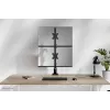 Neomounts DS60-600BL2V Dual-Monitorarm 10-32 Zoll, Klemme/Tischdurchführung, 9 kg, 25.4 cm (10 Zoll), 81.3 cm (32 Zoll), 100 x 100 mm, Schwarz