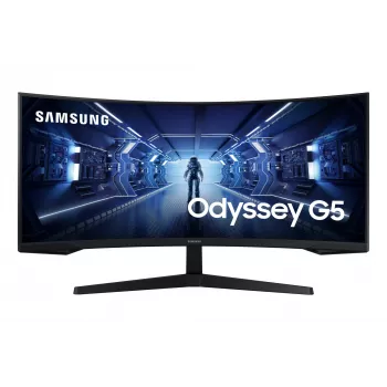 Samsung G55T Computer-Monitor 86,4 cm (34 Zoll) 3440 x 1440 Pixel UltraWide Quad HD LED Schwarz