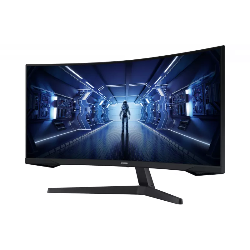 Samsung G55T Computer-Monitor 86,4 cm (34 Zoll) 3440 x 1440 Pixel UltraWide Quad HD LED Schwarz