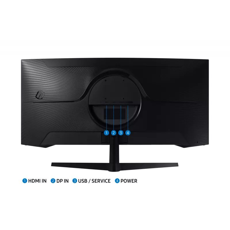 Samsung G55T Computer-Monitor 86,4 cm (34 Zoll) 3440 x 1440 Pixel UltraWide Quad HD LED Schwarz