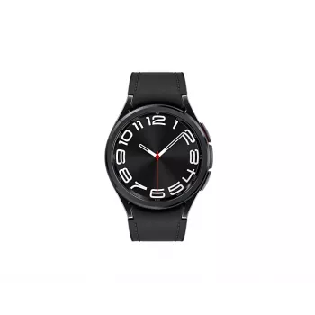 Samsung Galaxy Watch6 Classic SM-R955F 3,3 cm (1,3 Zoll) OLED 43 mm Digital 432 x 432 Pixel Touchscreen 4G Schwarz WLAN GPS (Satellit)