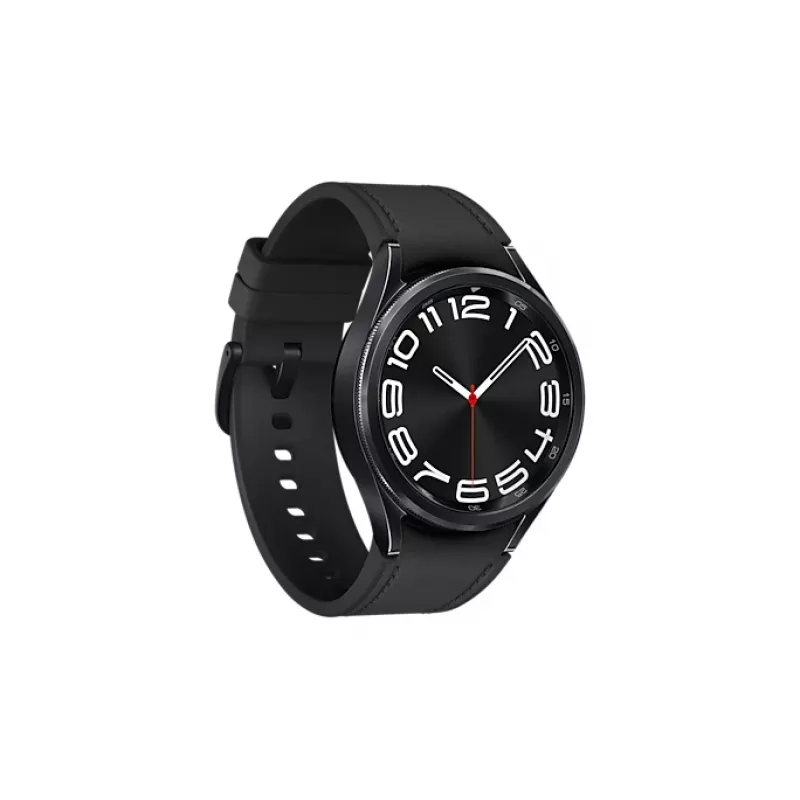Samsung Galaxy Watch6 Classic SM-R955F 3,3 cm (1,3 Zoll) OLED 43 mm Digital 432 x 432 Pixel Touchscreen 4G Schwarz WLAN GPS (Satellit)