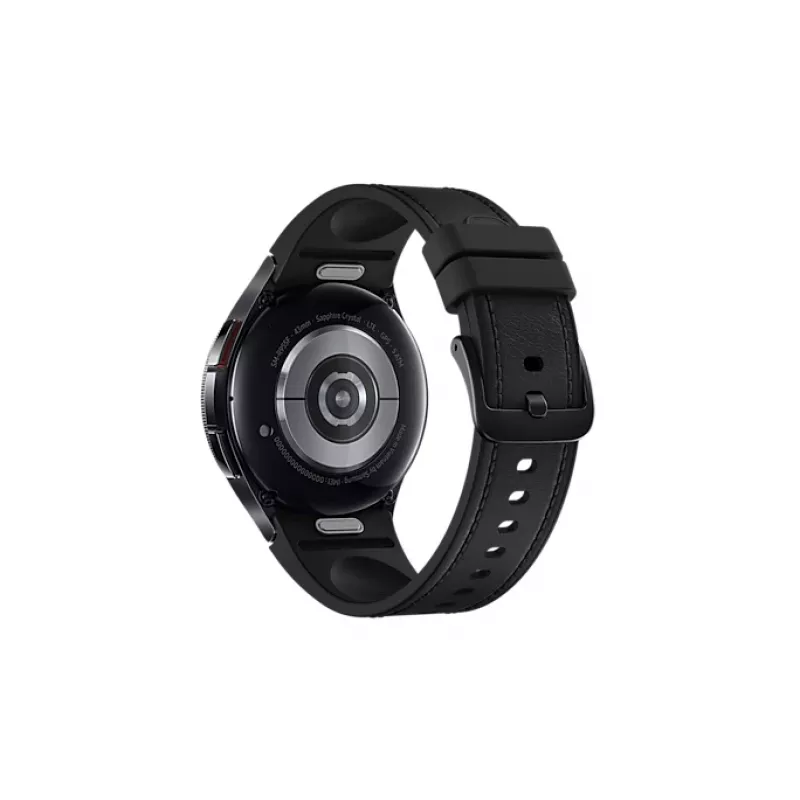 Samsung Galaxy Watch6 Classic SM-R955F 3,3 cm (1,3 Zoll) OLED 43 mm Digital 432 x 432 Pixel Touchscreen 4G Schwarz WLAN GPS (Satellit)