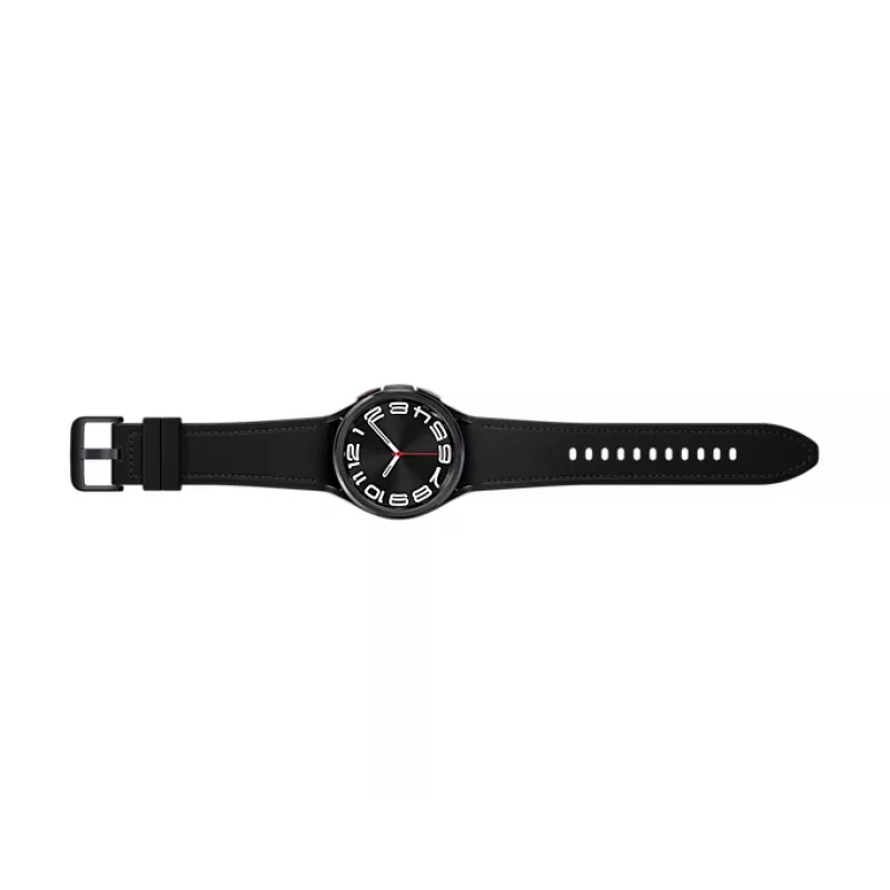 Samsung Galaxy Watch6 Classic SM-R955F 3,3 cm (1,3 Zoll) OLED 43 mm Digital 432 x 432 Pixel Touchscreen 4G Schwarz WLAN GPS (Satellit)