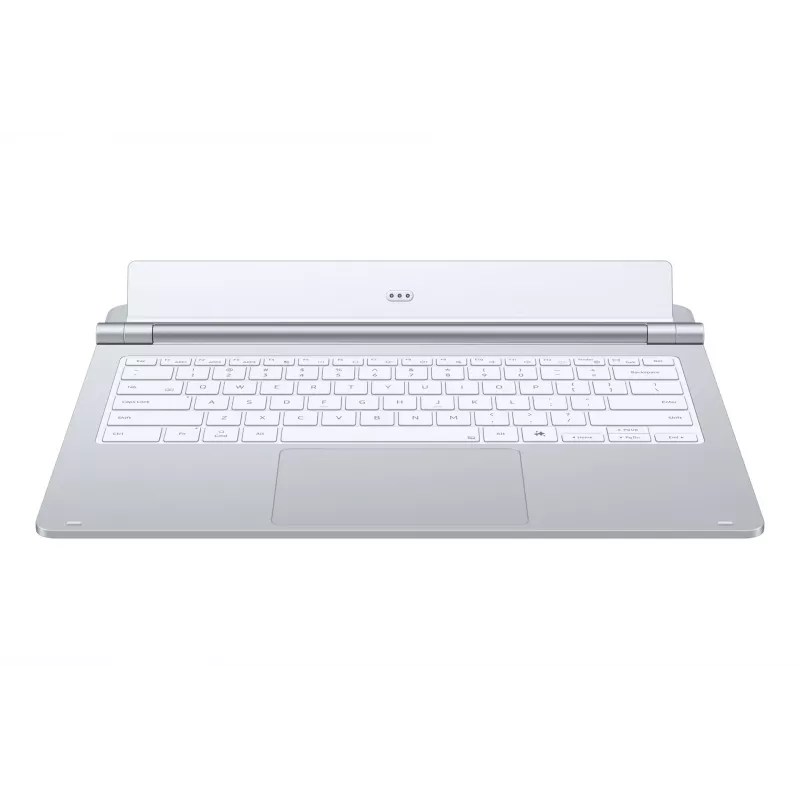 Samsung EF-DX935 QWERTY Englisch Pogo Pin Silber
