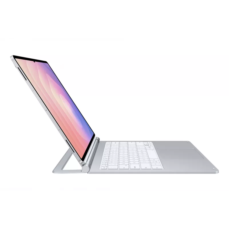 Samsung EF-DX935 QWERTY Englisch Pogo Pin Silber
